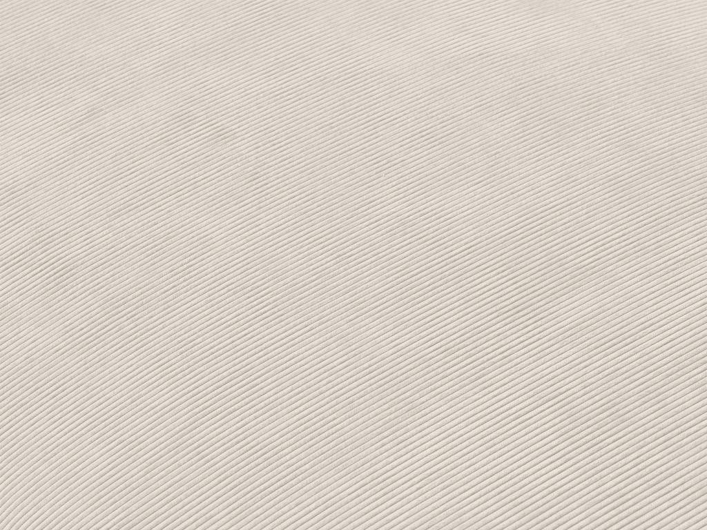 Sofá cama de 2 plazas de pana beige AYLA