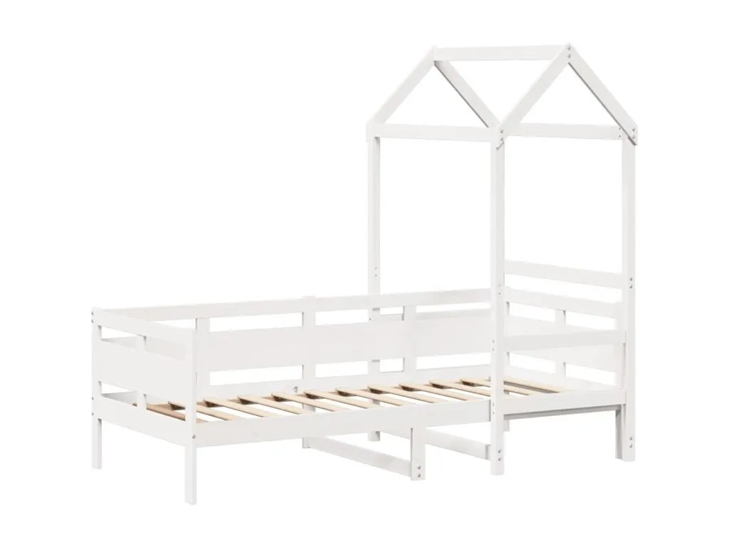 Sofá cama Alkifurniturees maciza de Alkifurniturees blanco 80x200 cm VQTF69814