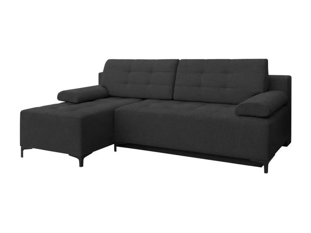 Sofá rinconero Boverdeco 101 Gris Función de descanso Caja de ropa de cama 215cm
