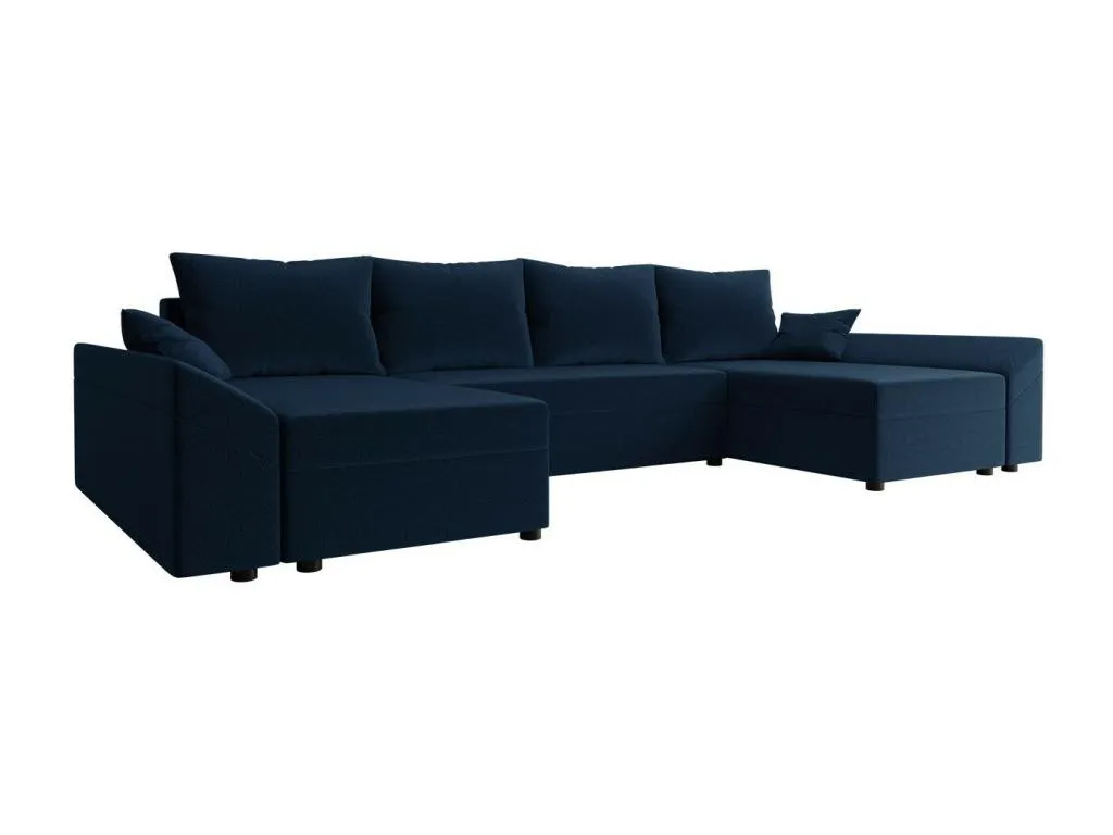 Sofá rinconero Lluesmamuebles 131 Azul Función de descanso Caja de ropa de cama 310x140x82cm
